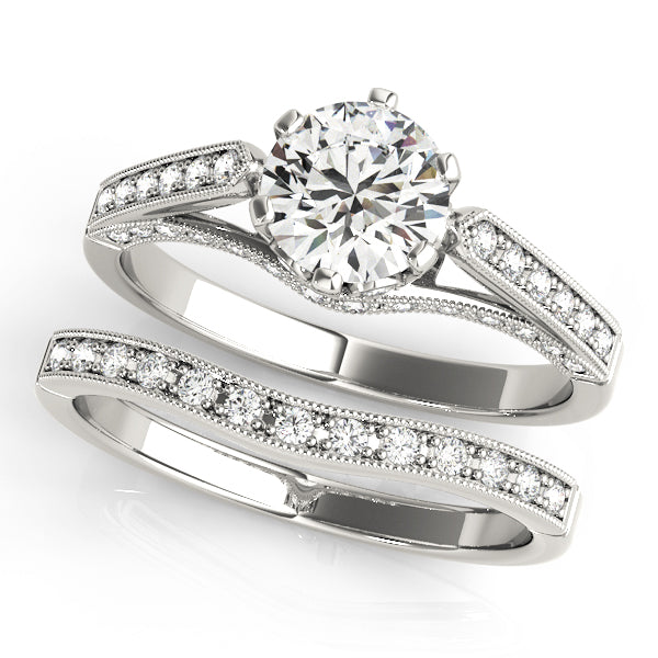 ENGAGEMENT RINGS SINGLE ROW PRONG SET - Image 6