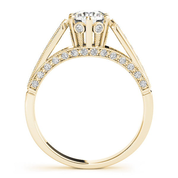 ENGAGEMENT RINGS SINGLE ROW PRONG SET - Image 7