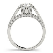 ENGAGEMENT RINGS SINGLE ROW PRONG SET - Image 3