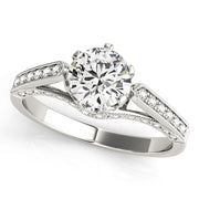 ENGAGEMENT RINGS SINGLE ROW PRONG SET - Image 2