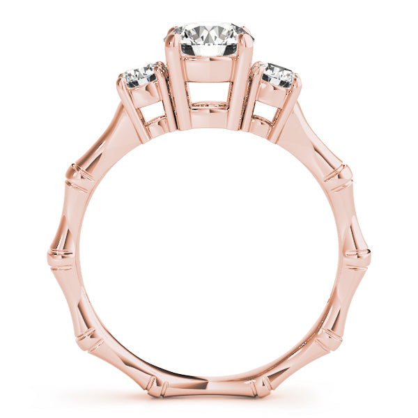 ENGAGEMENT RINGS 3 STONE ROUND - Image 7