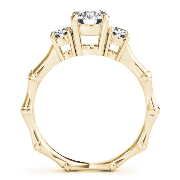 ENGAGEMENT RINGS 3 STONE ROUND - Image 10