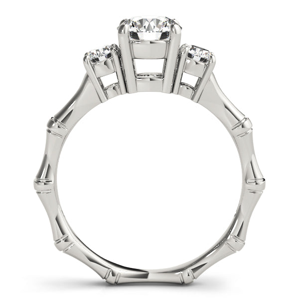 ENGAGEMENT RINGS 3 STONE ROUND - Image 8