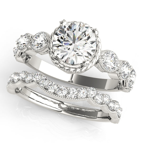 ENGAGEMENT RINGS CLUSTER SIDES - Image 8