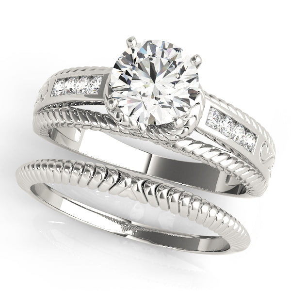 ENGAGEMENT RINGS SINGLE ROW CHANNEL SET - Image 9