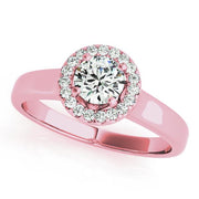 ENGAGEMENT RINGS HALO ROUND - Image 9