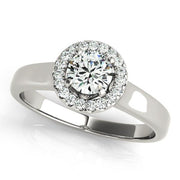 ENGAGEMENT RINGS HALO ROUND - Image 2