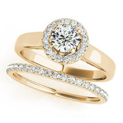 ENGAGEMENT RINGS HALO ROUND - Image 8