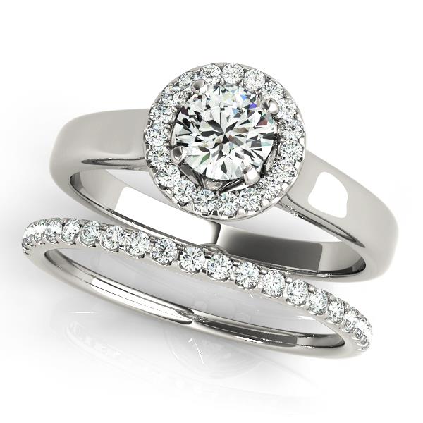 ENGAGEMENT RINGS HALO ROUND - Image 7