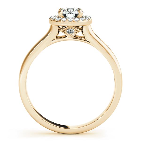 ENGAGEMENT RINGS HALO ROUND - Image 4