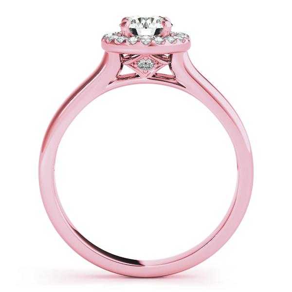 ENGAGEMENT RINGS HALO ROUND - Image 3