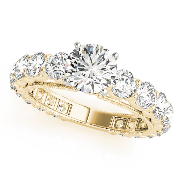 ENGAGEMENT RINGS SINGLE ROW PRONG SET - Image 5