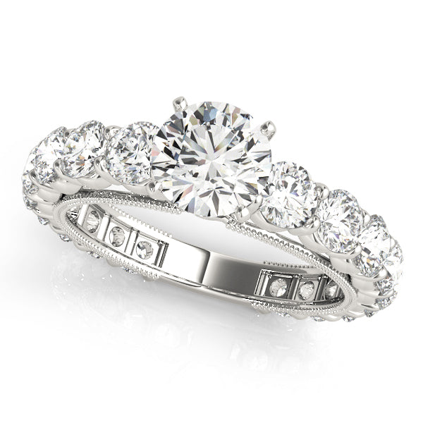 ENGAGEMENT RINGS SINGLE ROW PRONG SET - Image 2
