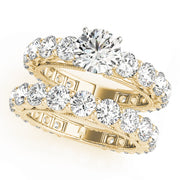 ENGAGEMENT RINGS SINGLE ROW PRONG SET - Image 7