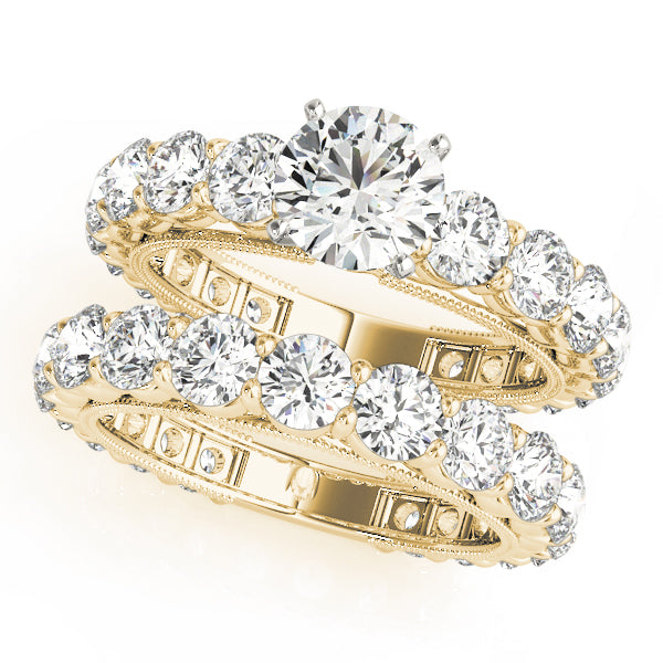 ENGAGEMENT RINGS SINGLE ROW PRONG SET - Image 7