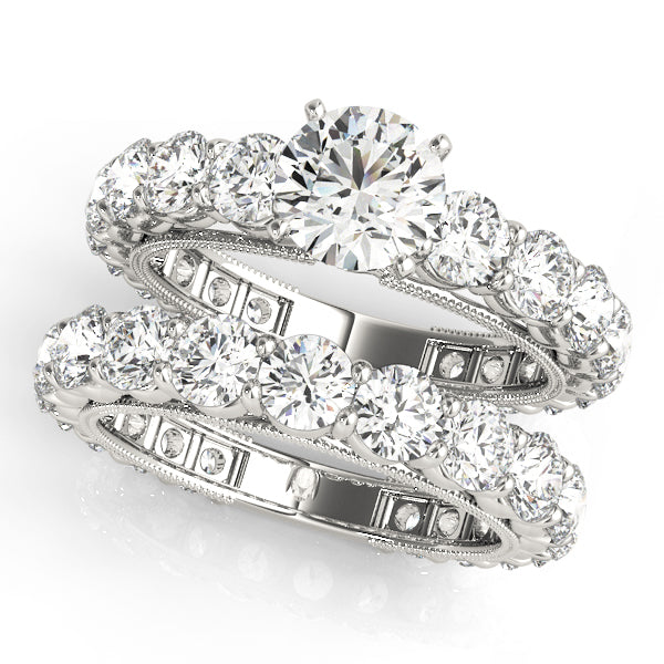 ENGAGEMENT RINGS SINGLE ROW PRONG SET - Image 3
