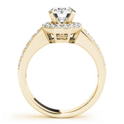 ENGAGEMENT RINGS HALO ROUND - Image 6