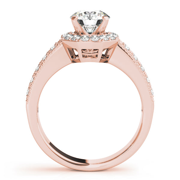 ENGAGEMENT RINGS HALO ROUND - Image 9