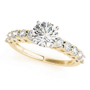 ENGAGEMENT RINGS SINGLE ROW PRONG SET - Image 7