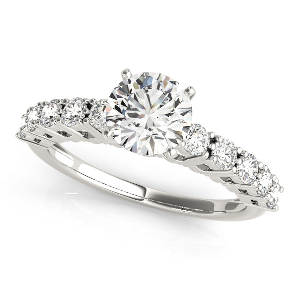 ENGAGEMENT RINGS SINGLE ROW PRONG SET - Image 2