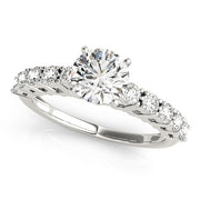 ENGAGEMENT RINGS SINGLE ROW PRONG SET - Image 2