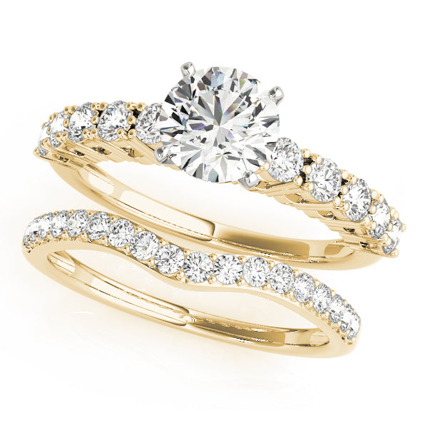ENGAGEMENT RINGS SINGLE ROW PRONG SET - Image 4