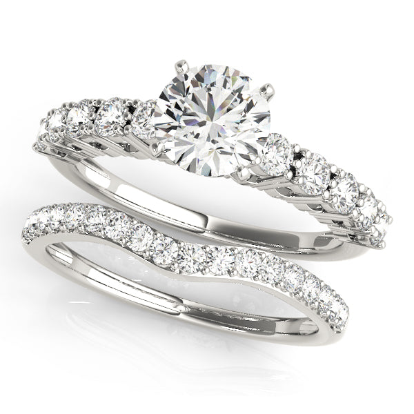 ENGAGEMENT RINGS SINGLE ROW PRONG SET - Image 10