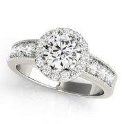 ENGAGEMENT RINGS HALO ROUND - Image 2