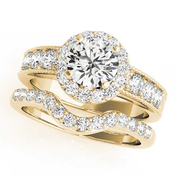 ENGAGEMENT RINGS HALO ROUND - Image 8