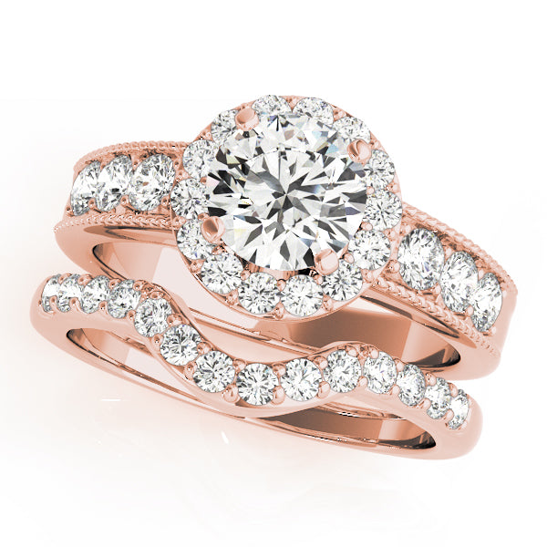 ENGAGEMENT RINGS HALO ROUND - Image 4