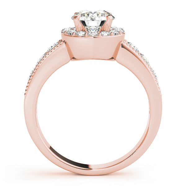 ENGAGEMENT RINGS HALO ROUND - Image 3
