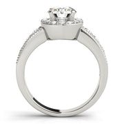 ENGAGEMENT RINGS HALO ROUND - Image 5