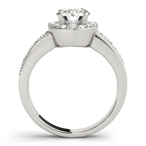 ENGAGEMENT RINGS HALO ROUND - Image 5