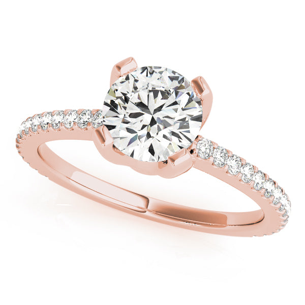ENGAGEMENT RINGS SINGLE ROW PRONG SET - Image 9