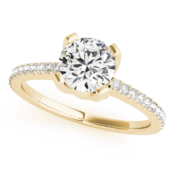 ENGAGEMENT RINGS SINGLE ROW PRONG SET - Image 5