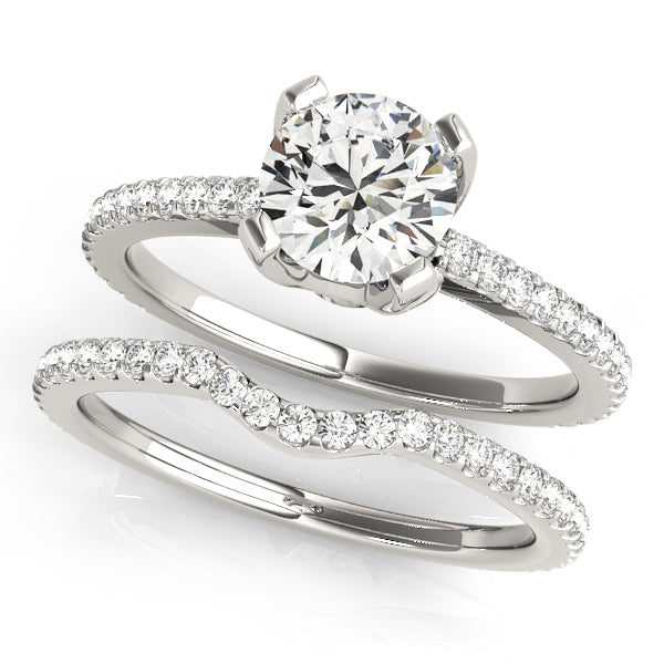 ENGAGEMENT RINGS SINGLE ROW PRONG SET - Image 10