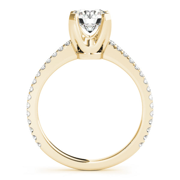 ENGAGEMENT RINGS SINGLE ROW PRONG SET - Image 6