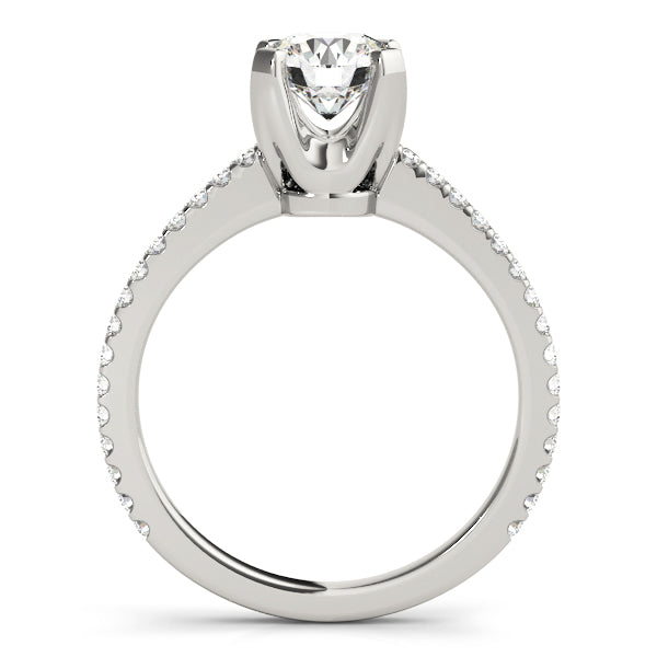 ENGAGEMENT RINGS SINGLE ROW PRONG SET - Image 3