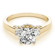 ENGAGEMENT RINGS 3 STONE ROUND - Image 9