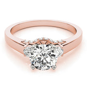 ENGAGEMENT RINGS 3 STONE ROUND - Image 5