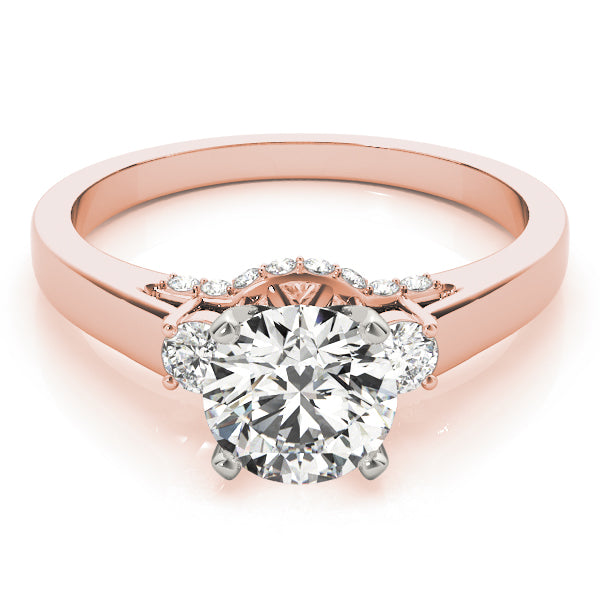 ENGAGEMENT RINGS 3 STONE ROUND - Image 5