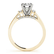 ENGAGEMENT RINGS 3 STONE ROUND - Image 3