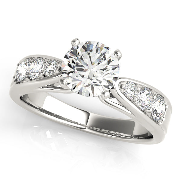ENGAGEMENT RINGS SINGLE ROW CHANNEL SET - Image 2