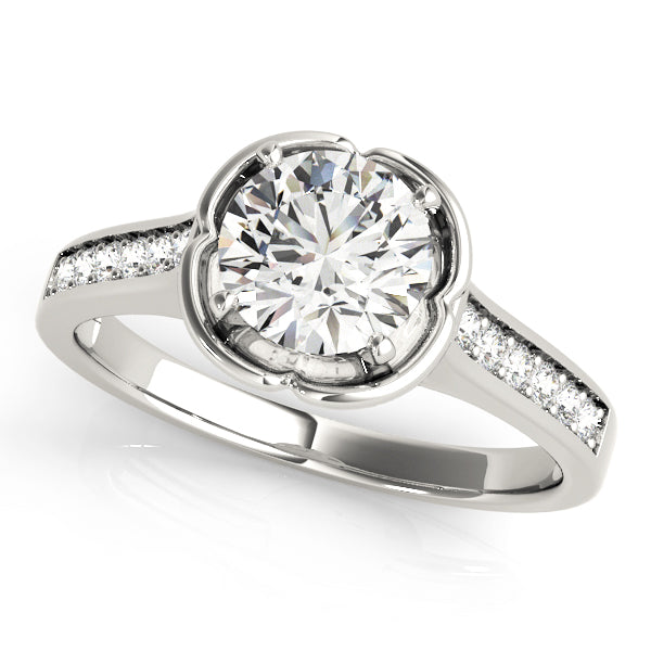 ENGAGEMENT RINGS SINGLE ROW PRONG SET - Image 2