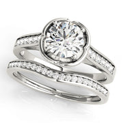 ENGAGEMENT RINGS SINGLE ROW PRONG SET - Image 4