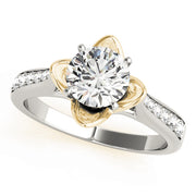 ENGAGEMENT RINGS SINGLE ROW PRONG SET - Image 5