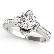 ENGAGEMENT RINGS SINGLE ROW PRONG SET - Image 2