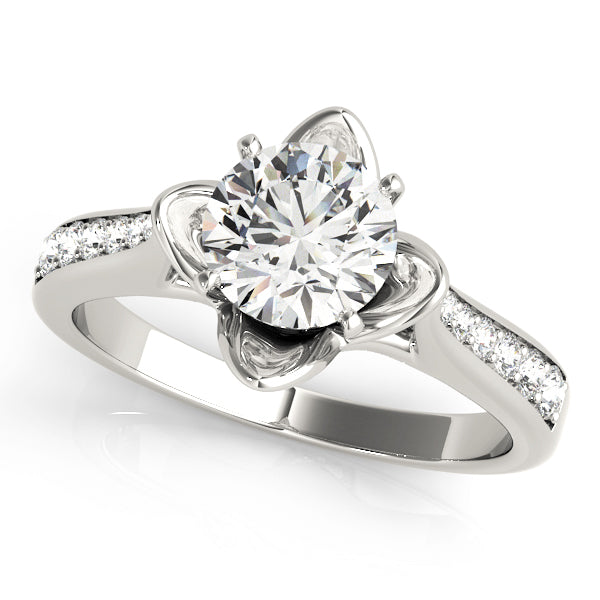 ENGAGEMENT RINGS SINGLE ROW PRONG SET - Image 2