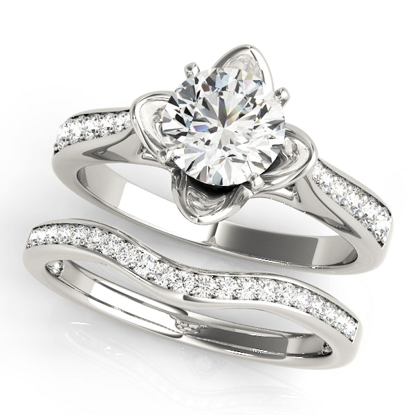 ENGAGEMENT RINGS SINGLE ROW PRONG SET - Image 10