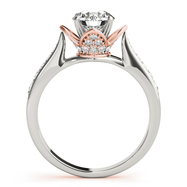 ENGAGEMENT RINGS SINGLE ROW PRONG SET - Image 4